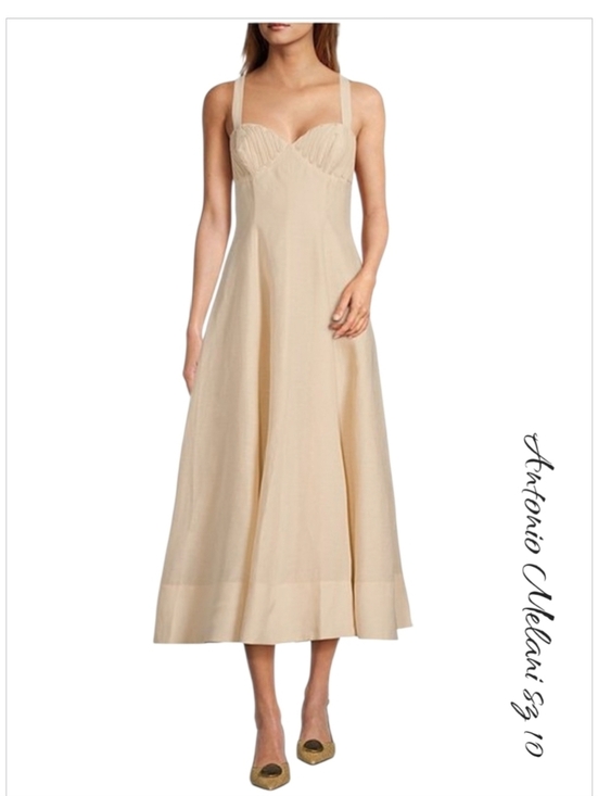 ANTONIO MELANI Dresses & Skirts - NWT Antonio Melani x Simkins Page Soutache Linen Maxi 10